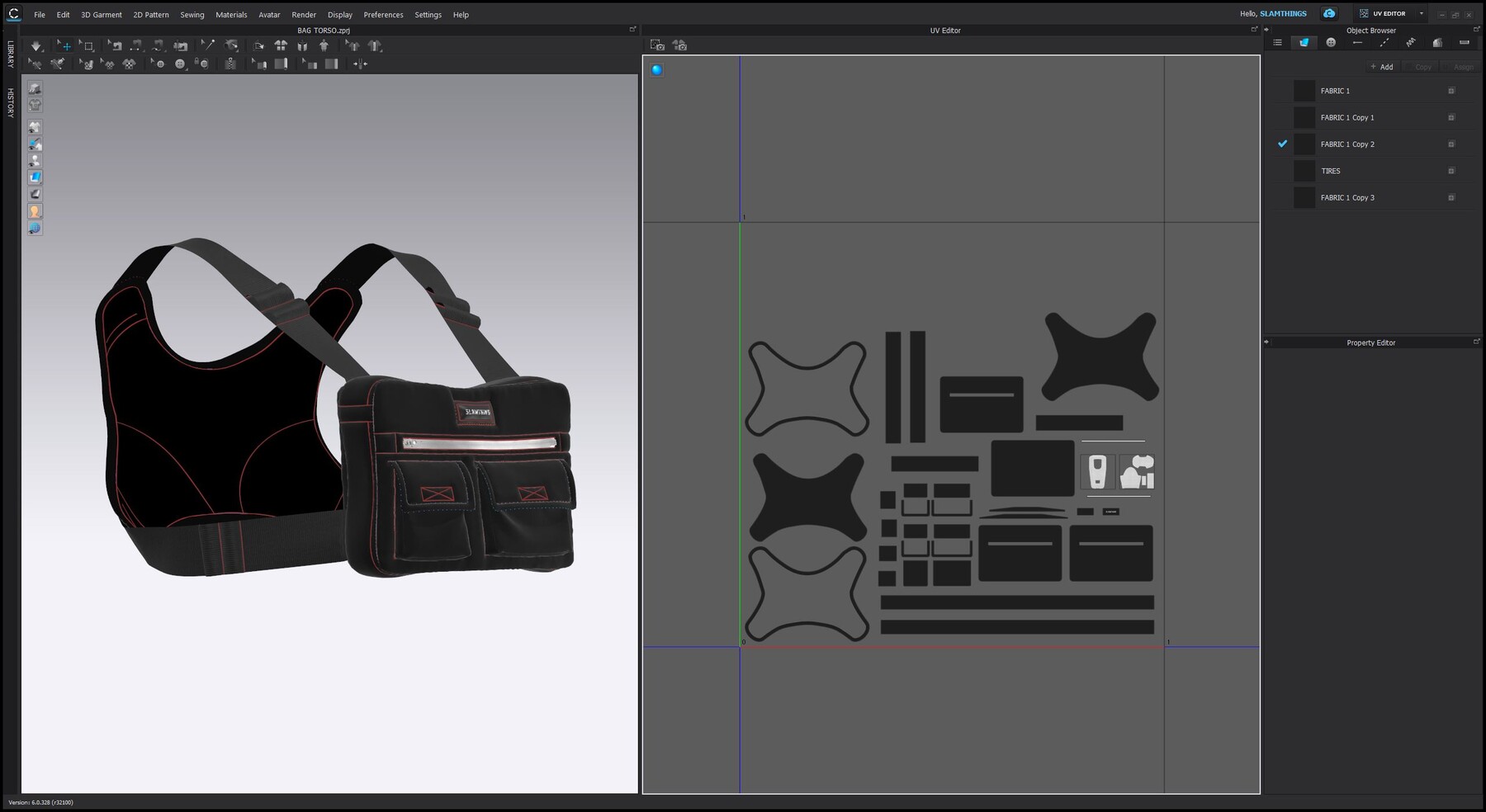 ArtStation - Future Fashion Waist Bag Fanny Pack #003 - Clo3D