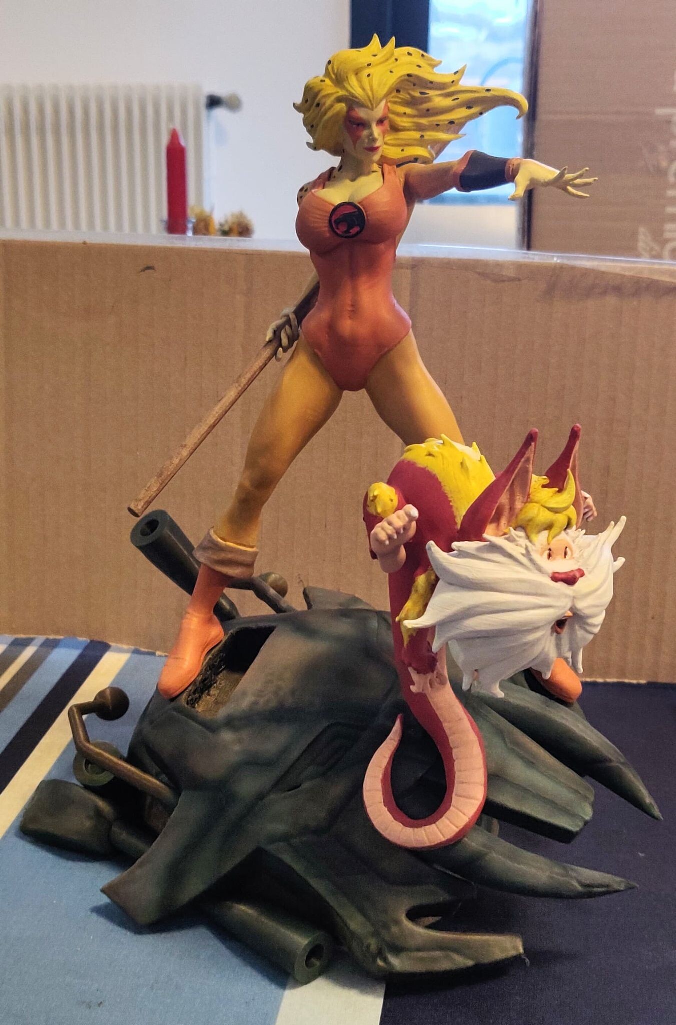 cheetara from thundercats fanart by cg pyro collection 3D Print