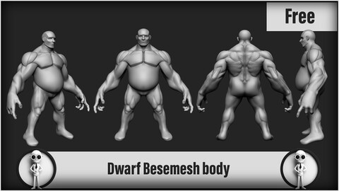 Dwarf Basemesh body