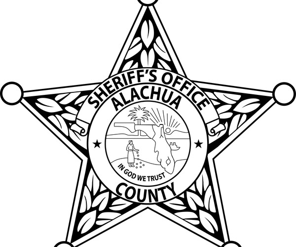 ArtStation - Alachua County Florida Sheriff Department line art Badge ...