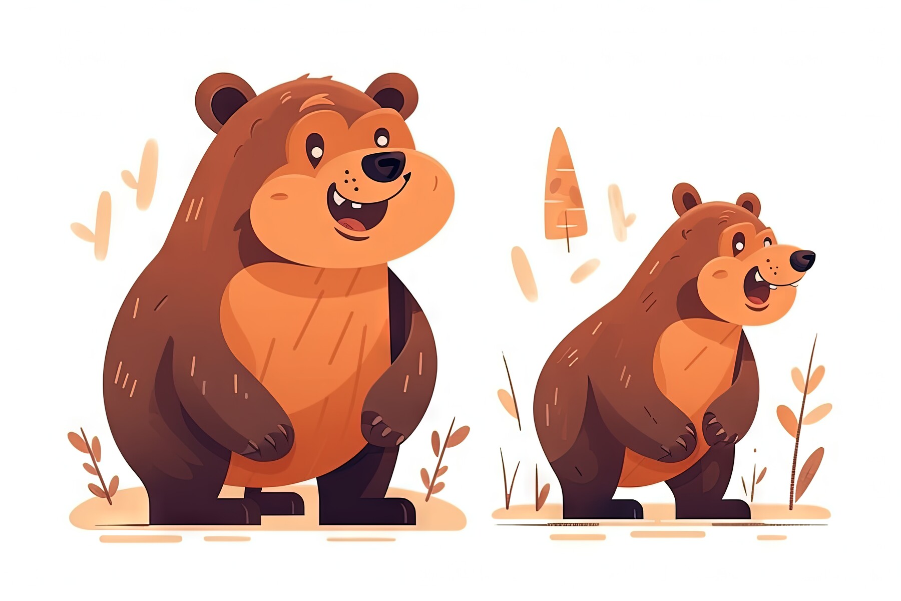 ArtStation - Crazy bear. 2D platform game