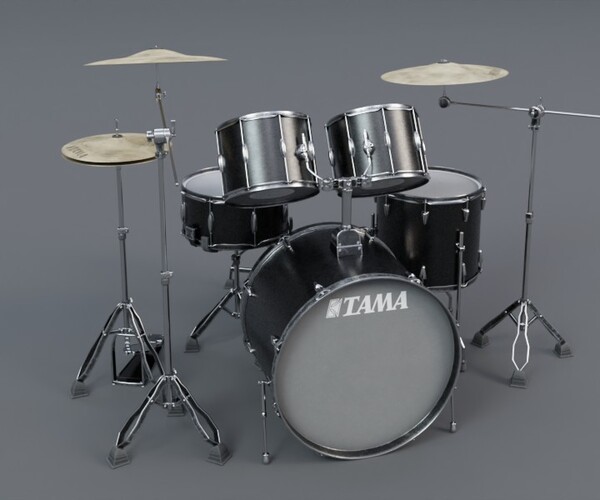 ArtStation - Drum Kit | Game Assets