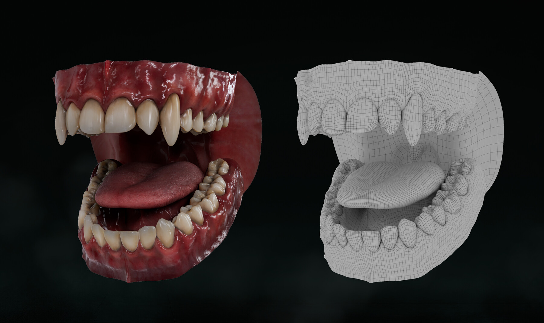 ArtStation - Photorealistic Teeth | Resources