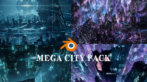 Megacity pack (blender eevee)