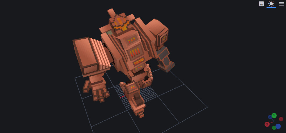 ArtStation Furnace Golem Resources   File 