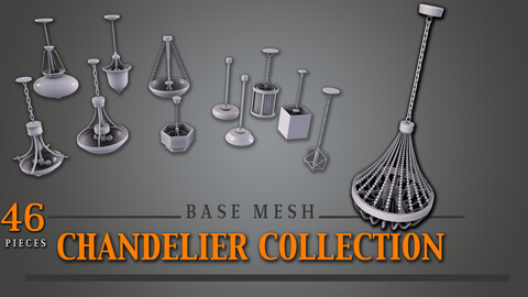 Chandeliers Collection - BaseMesh