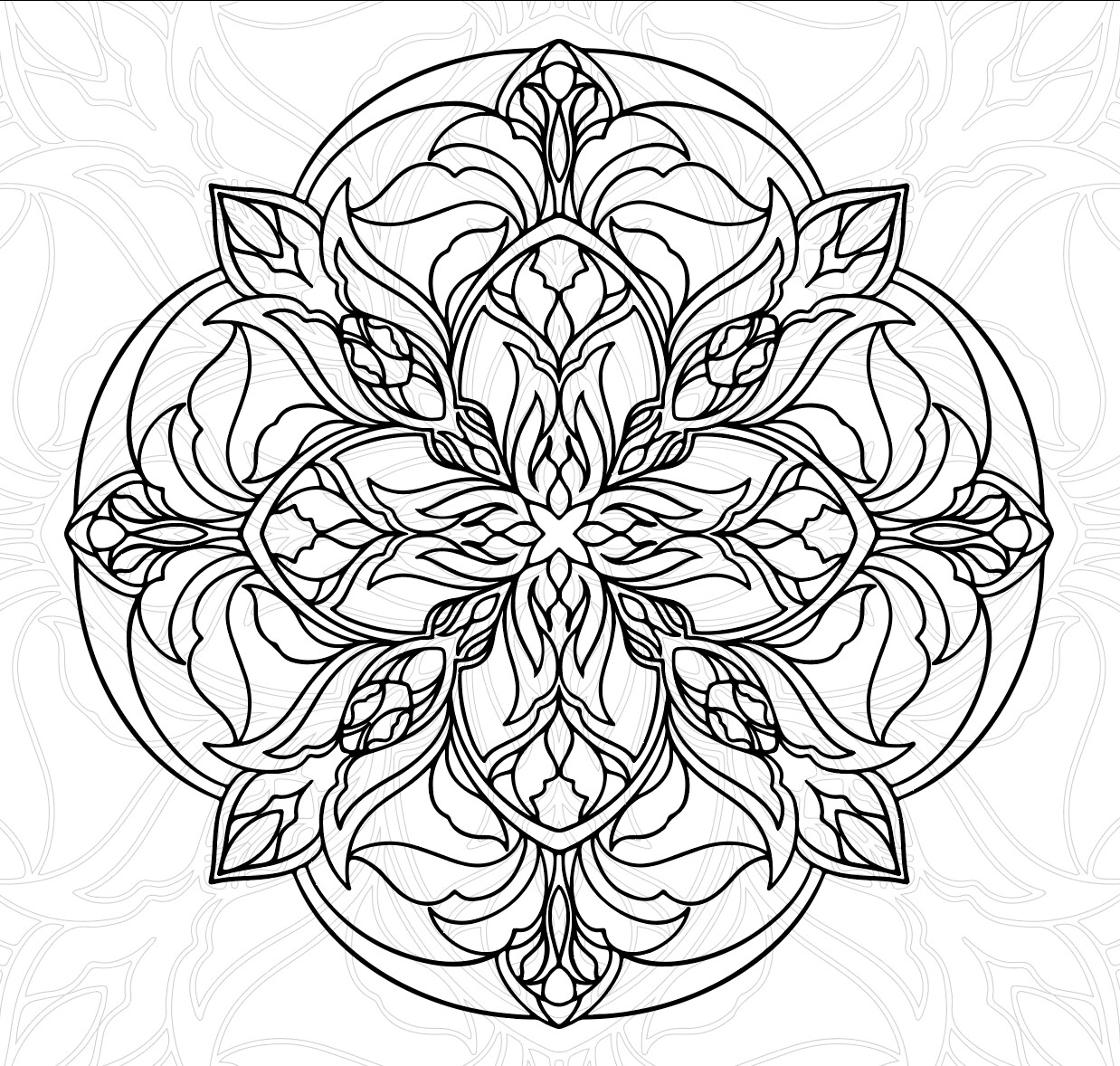 ArtStation - Anti-stress colouring book | Artworks