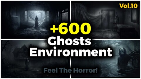 +600 Ghosts Environment Concept (4K)