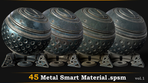 45 Metal Smart Material Vol.1