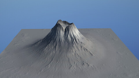 Volcano model + LOD vol. 1