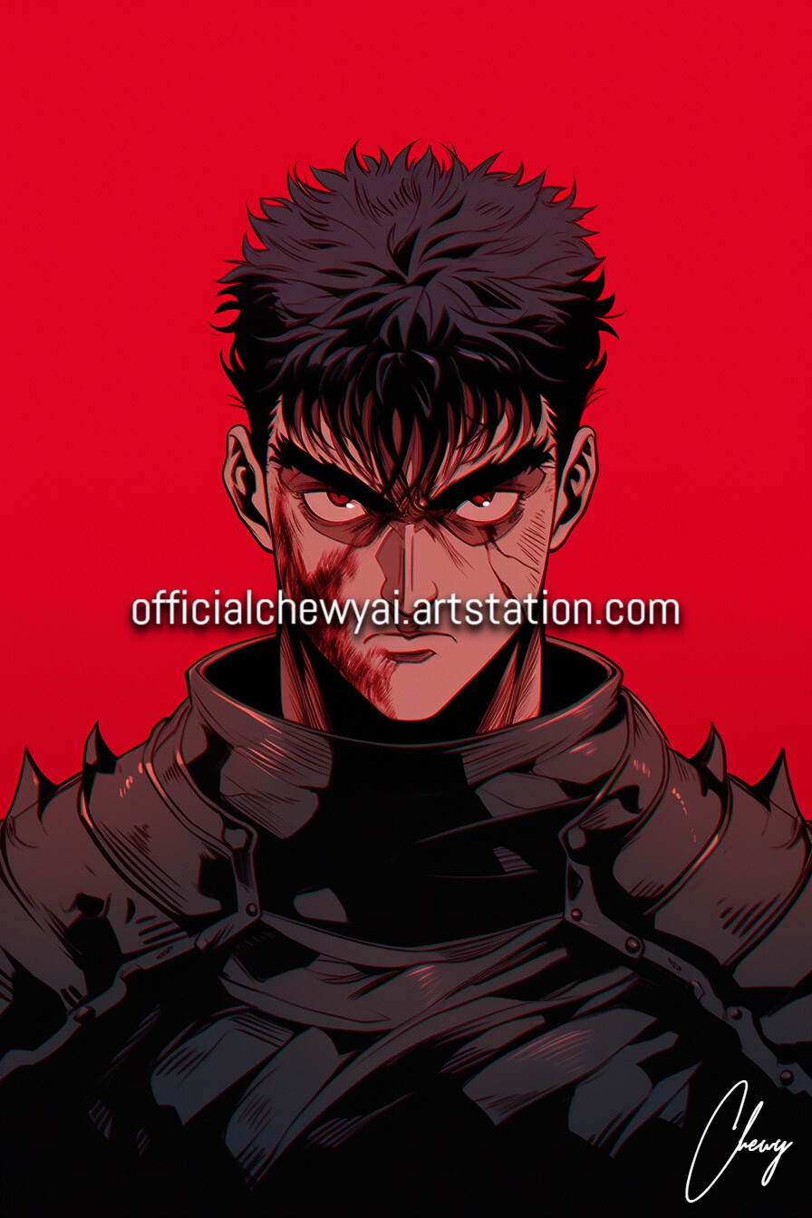 ArtStation - Berserk Cover anime