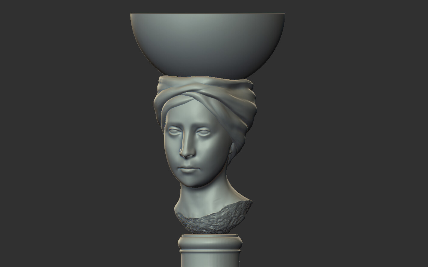 ArtStation - Head Statue | Resources