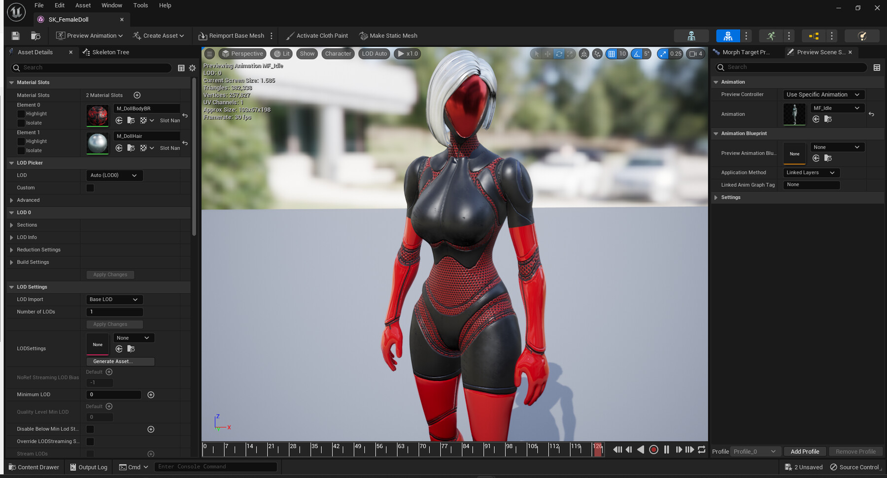 Unity Soft Body Breasts and Butt Physics