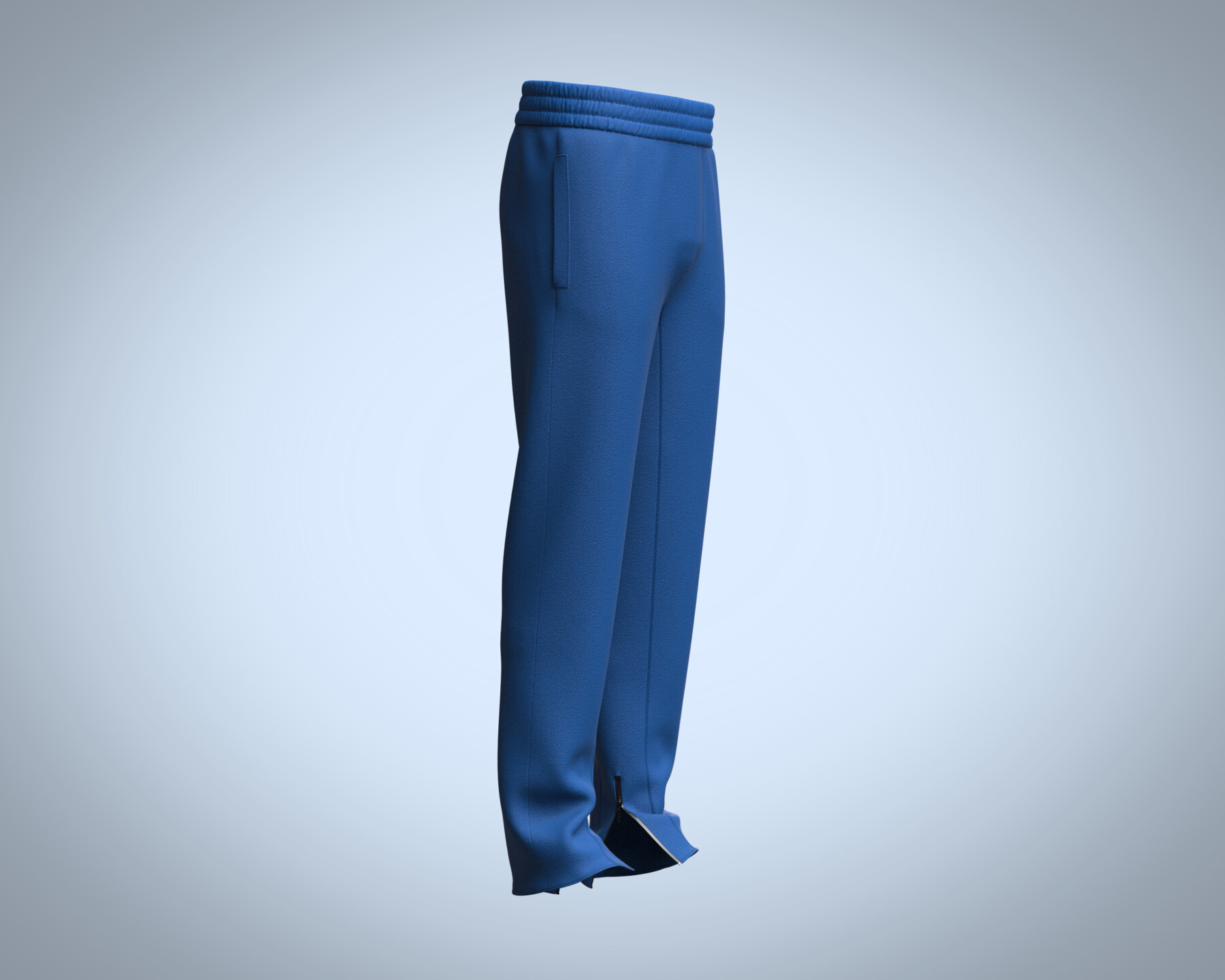 ArtStation - Trouser Pant-Zipper | Resources