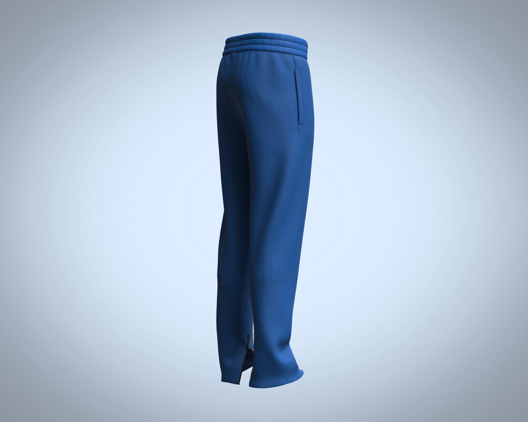 ArtStation - Trouser Pant-Zipper | Resources