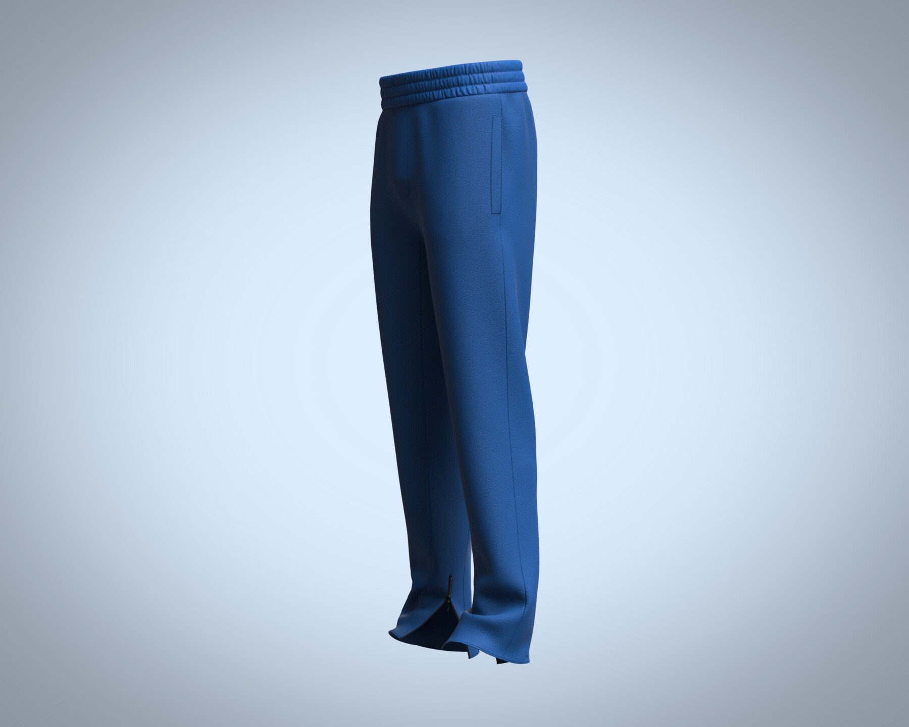 ArtStation - Trouser Pant-Zipper | Resources