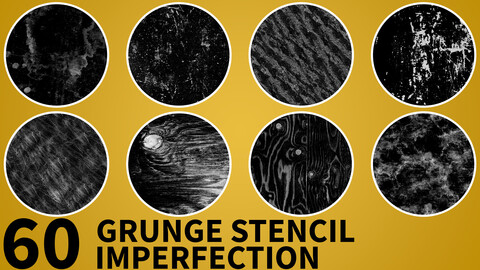 High Quality Useful Grunge Stencil Imperfection vol.4