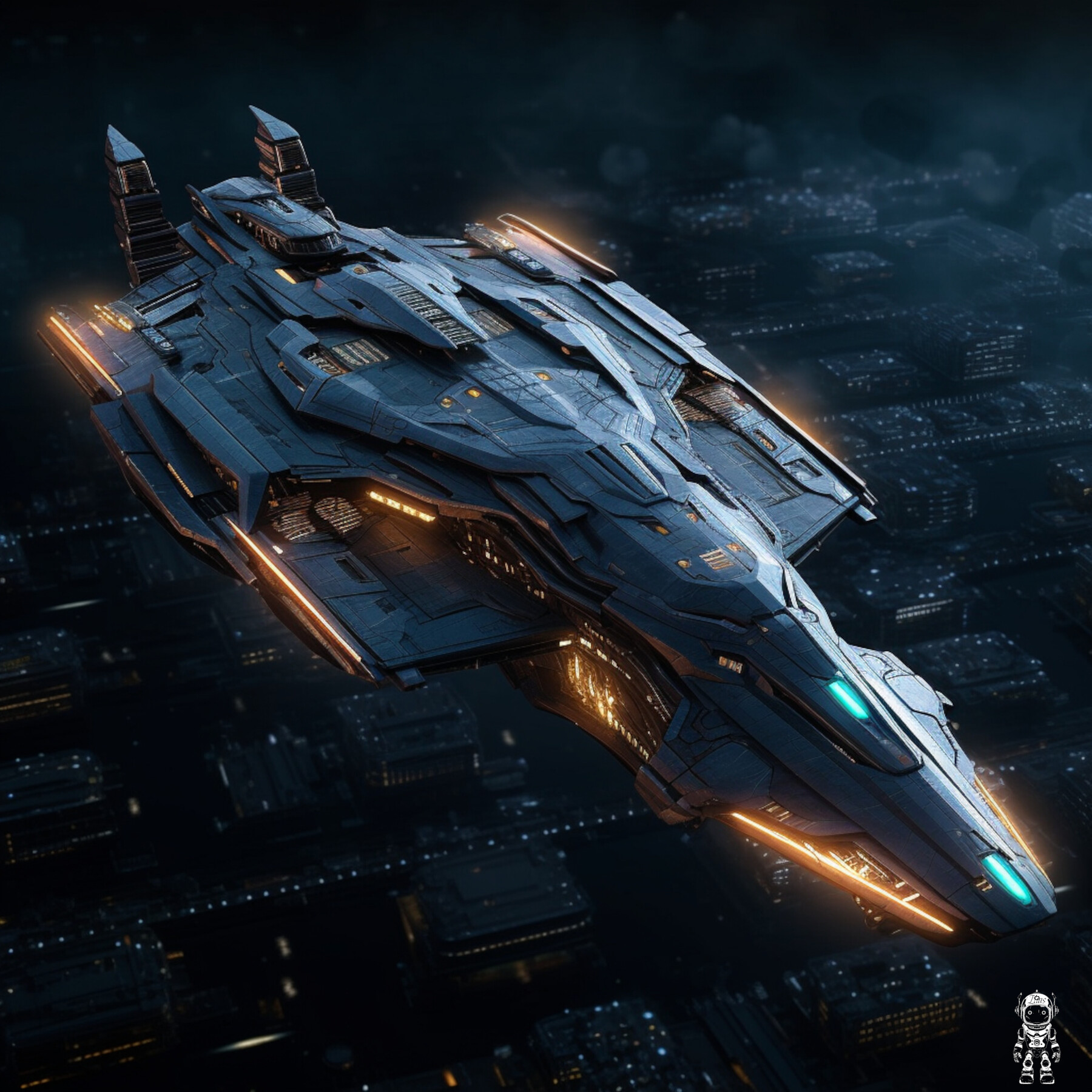 ArtStation - Futuristic Space Ships | Artworks