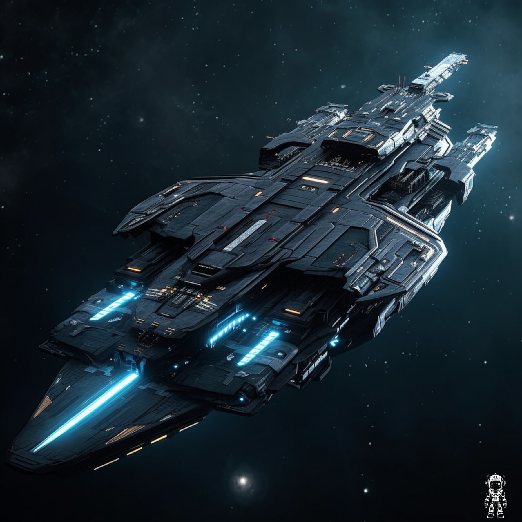 ArtStation - Futuristic Space Ships | Artworks