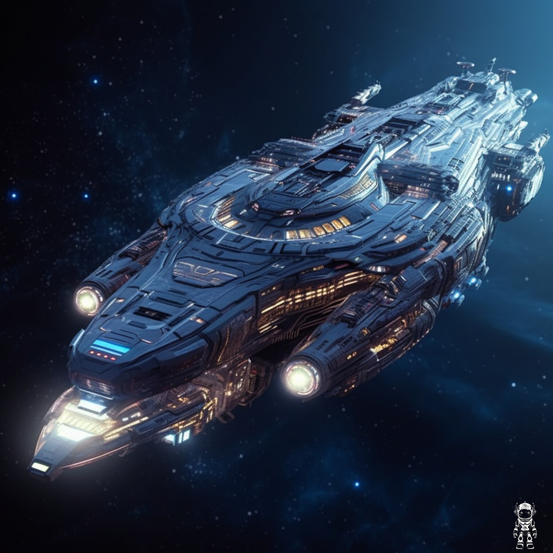 ArtStation - Futuristic Space Ships | Artworks