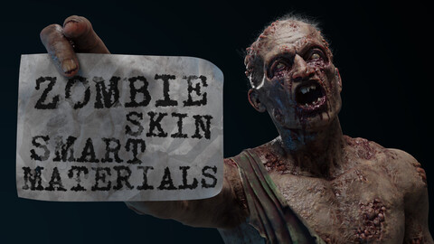 Zombie skin smart materials