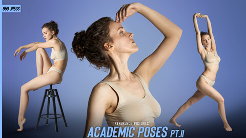 Academic Poses Reference Pictures Part II