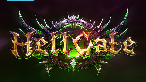 [PSD Template] HellGate - Mmorpg Editable Game Logo Text Effect - Pixarts.store