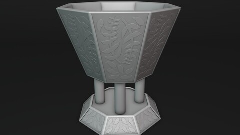 Trophy Shaped Vase