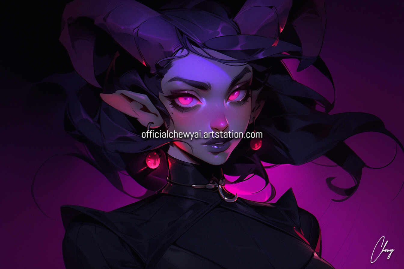 ArtStation - Tiefling Girls | Artworks