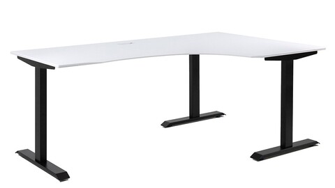 L-shaped gaming computer desk right side 2000