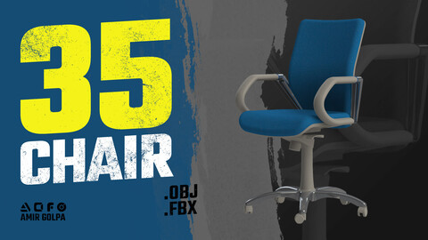 35 chair obj fbx (Office, Task, Executive, Ergonomic, Mesh, Leather, Conference, Computer, Swivel, Drafting, Guest, Reception, Gaming, Adjustable, Stackable, Folding, Arm, High-back, Mid-back, Low-back, Big and tall, Petite, Balance ball, Kneeling, ...)