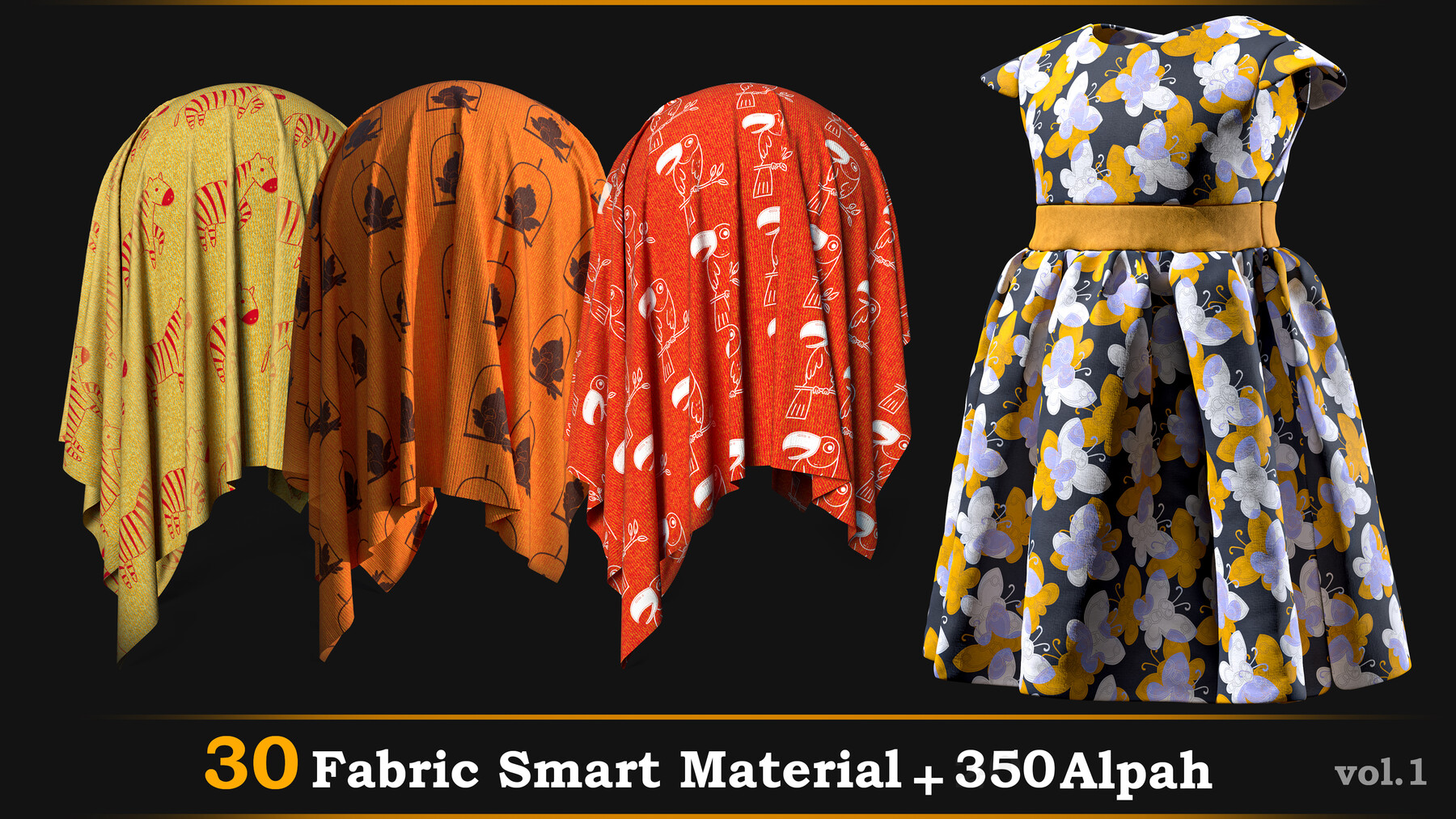 ArtStation - 30 Sashiko fabric Material