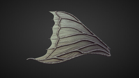 WING45 high poly sculpt