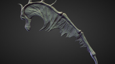 WING43 high poly sculpt