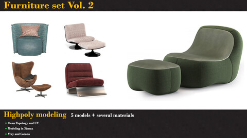 Furniture Set Vol. 2