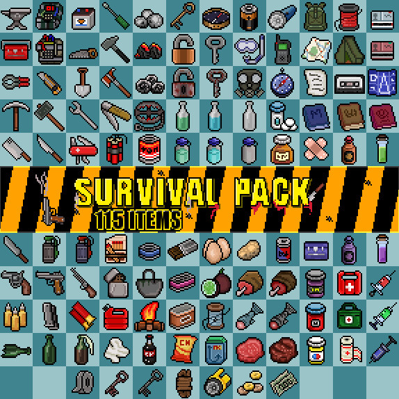 ArtStation - Minecraft 2D Items