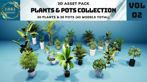 Plants And Pots_Pack 2