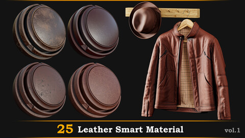 25 Leather Smart Material Vol.1