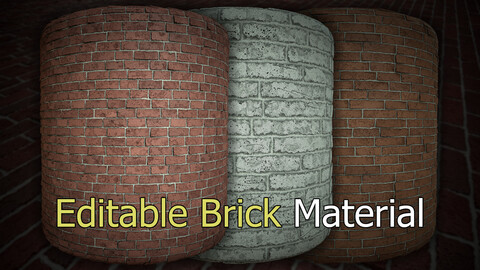 Editable Brick Material