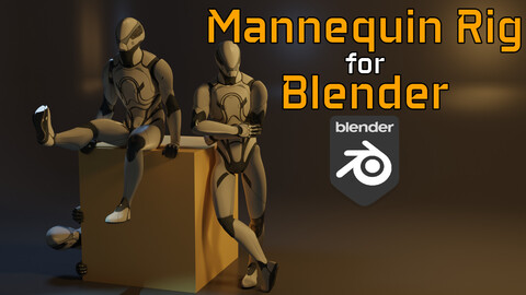 UE5 Mannequin Rig for Blender