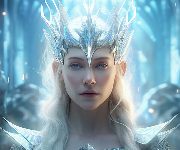 ArtStation - Galadriel-inspired Futuristic Elves | Artworks