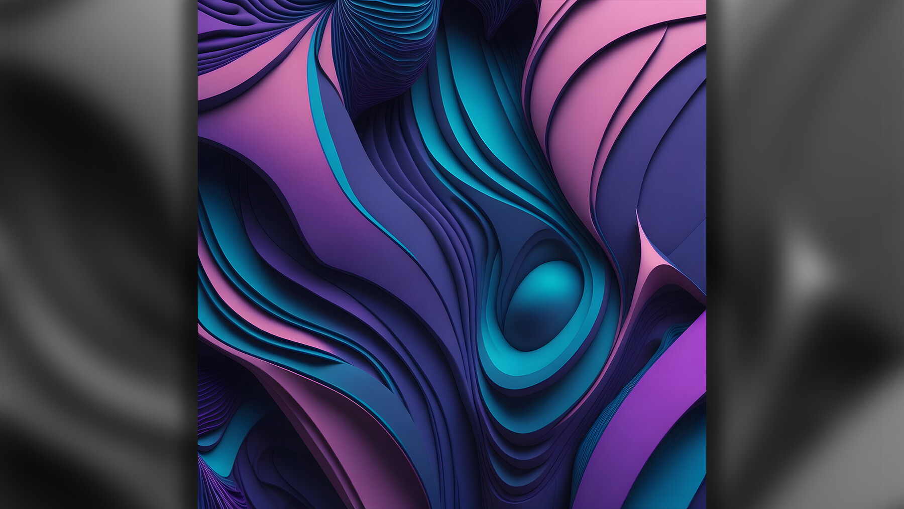 ArtStation - abstract background with flowing geometric patterns [ AI ...