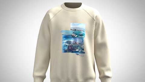 Men's Sweatshirt-Photoprint