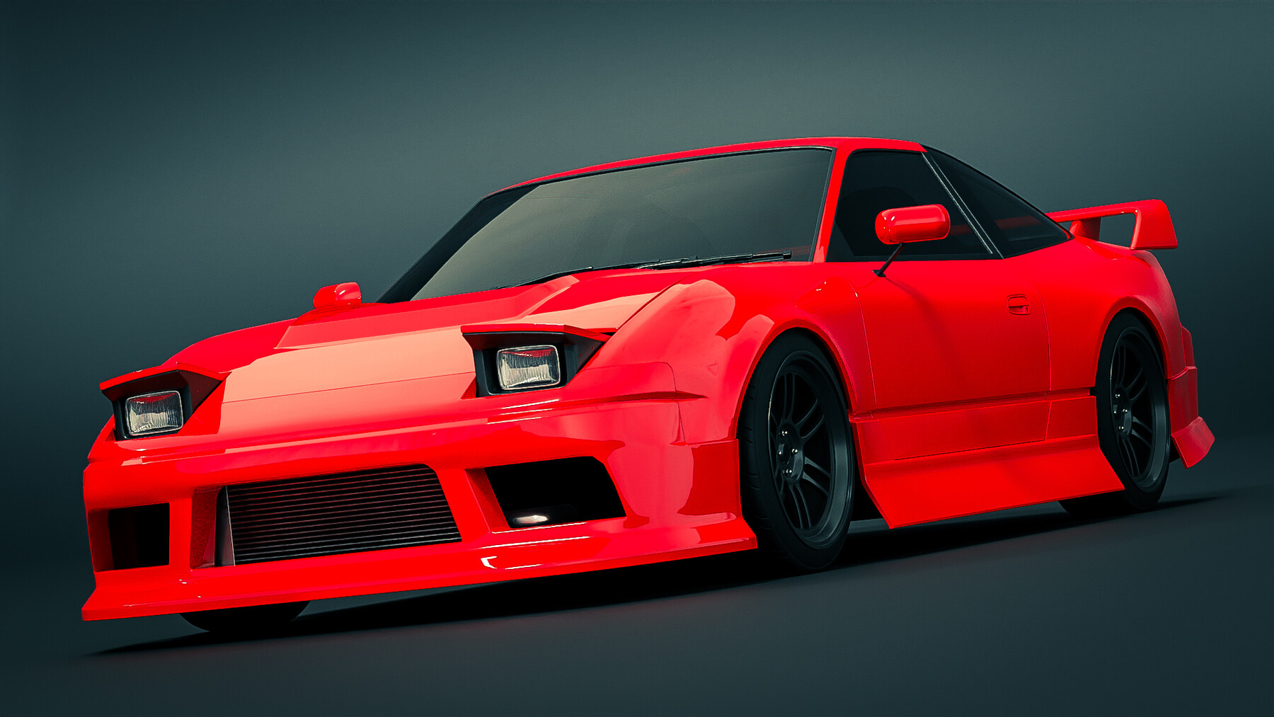 ArtStation - Nissan 180SX Modified | Resources