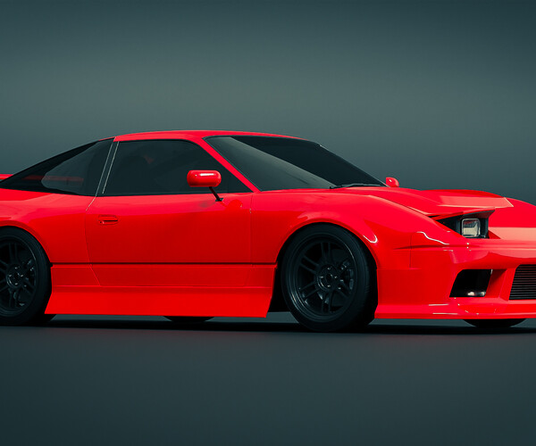 ArtStation - Nissan 180SX Modified | Resources