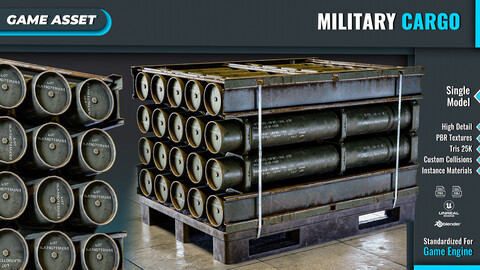 Military Cartridge Tube Cargo