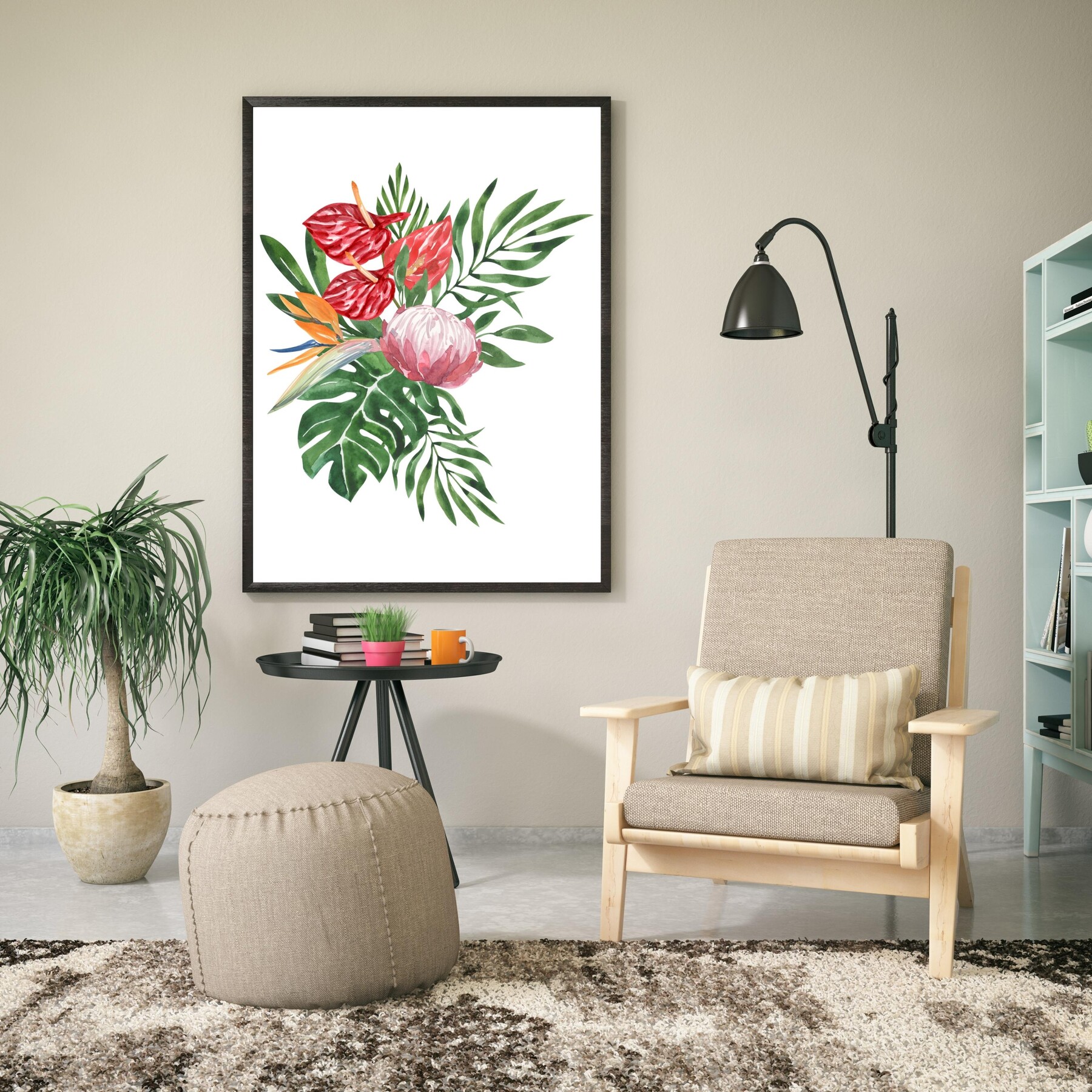 ArtStation - Tropical Flowers Digital Art 2 | Artworks