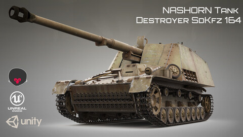 NASHORN Tank Destroyer SdKfz 164