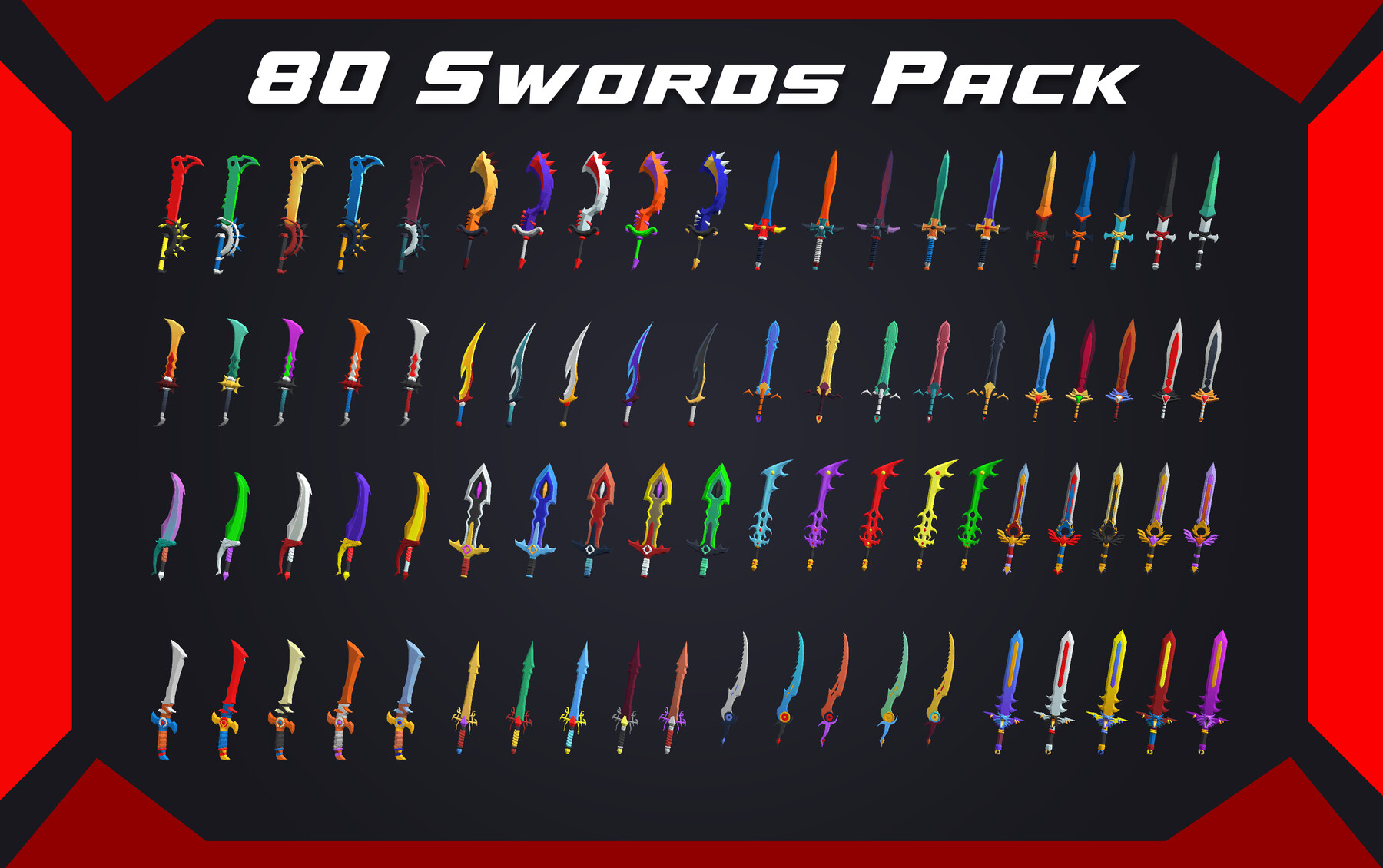 ArtStation - Swords Pack - Legendary Swords | Game Assets