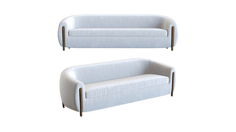 3D Model / Crate&Barrel Nora Sofa